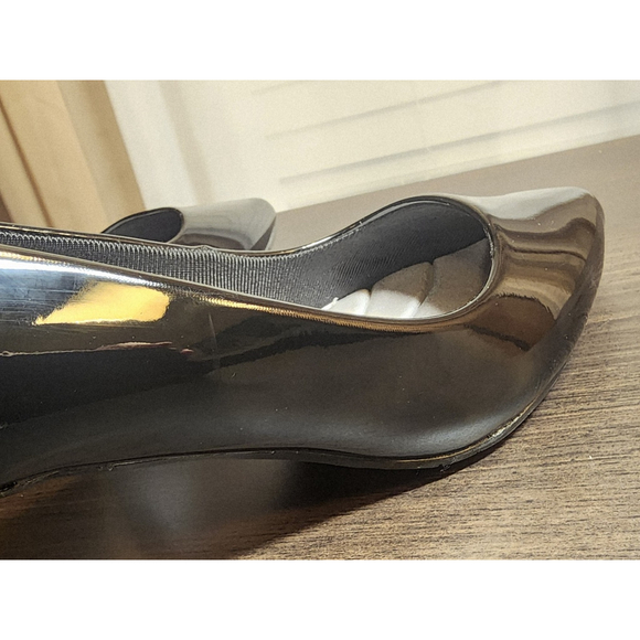 Easy Street Pointed Pumps Stiletto Heels 7 EXTRA WIDE - BLACK - Picture 13 of 14